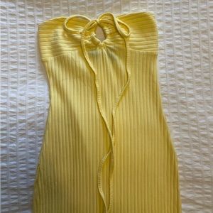 ASOS tie detail maxi dress